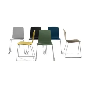 Chair/Arper Aava chair Marco-Covi sled polypropylene