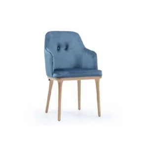 chair/Faustine Violet Armchair